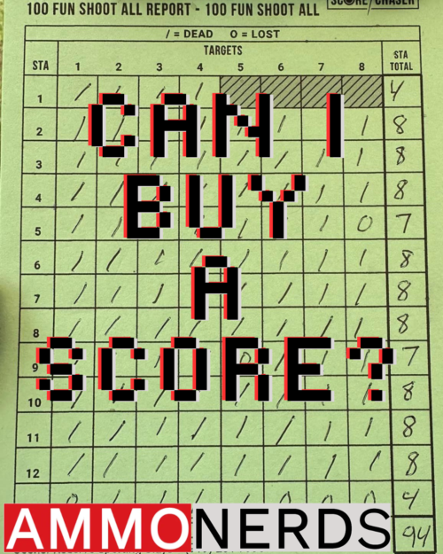 Can i Buy a Score