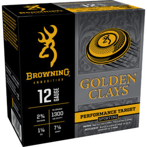 Browning Golden Clays BPT 12 Gauge Target Ammunition Box